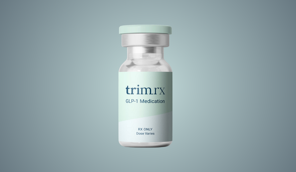 TrimRx GLP-1 wellness support product vial